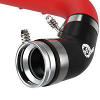 aFe BladeRunner Red 2-3/4in Aluminum Charge Pipe 2021 Toyota Supra GR (A90) I4-2.0L (t) B48 - Forced Induction