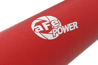 aFe BladeRunner Red 2-3/4in Aluminum Charge Pipe 2021 Toyota Supra GR (A90) I4-2.0L (t) B48 - Forced Induction