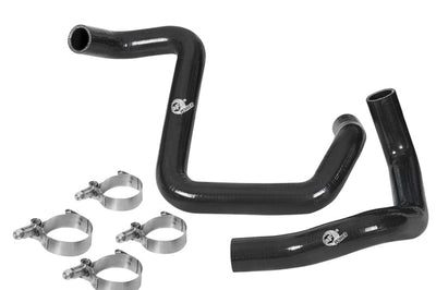 aFe BladeRunner Silicone Radiator Hose Kit 12-18 Jeep Wrangler (JK) V6 3.6L - Black - Cooling