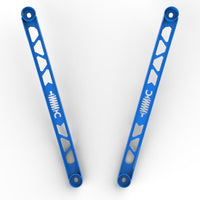 aFe CONTROL 304 Stainless Steel Front Suspension Strut Brace Blue - Toyota GR Supra (A90) 20-21