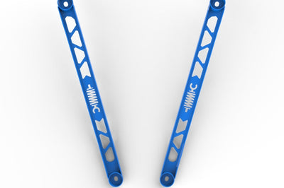 aFe CONTROL 304 Stainless Steel Front Suspension Strut Brace Blue - Toyota GR Supra (A90) 20-21