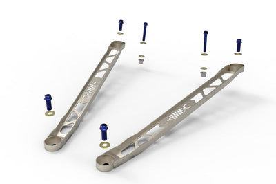 aFe CONTROL 304 Stainless Steel Front Suspension Strut Brace Raw - Toyota GR Supra (A90) 20-21