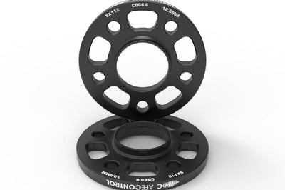 aFe CONTROL Billet Aluminum Wheel Spacers 5x112 CB66.6 12.5mm - Toyota GR Supra/BMW G-Series - and Tire Accessories
