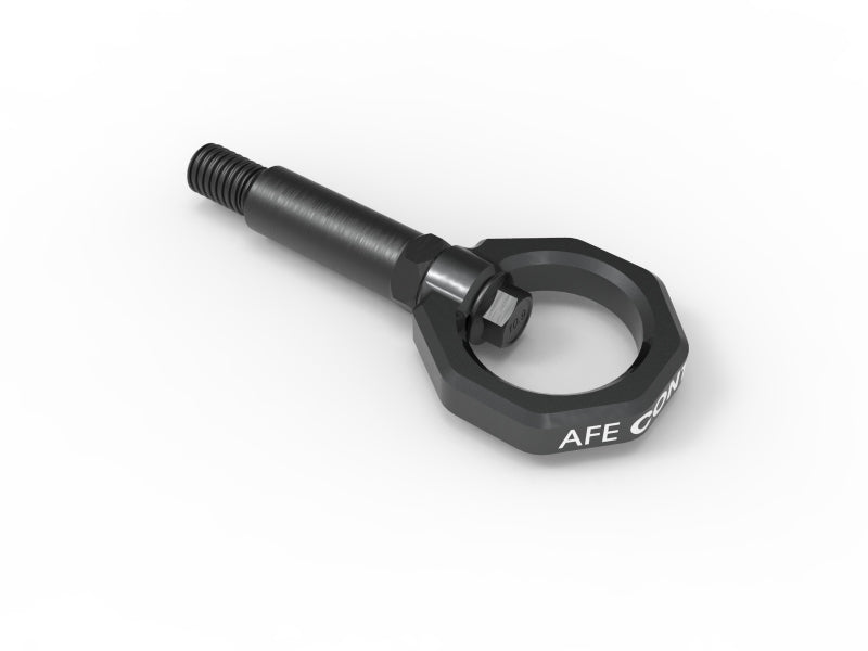 aFe Control Front Tow Hook Gray 20-21 Toyota GR Supra (A90) - Exterior Styling