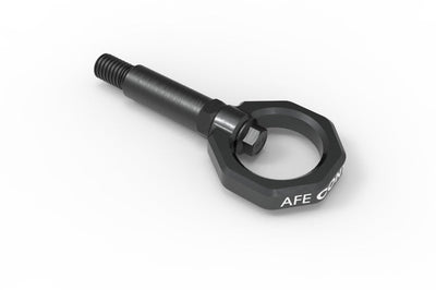aFe Control Front Tow Hook Gray 20-21 Toyota GR Supra (A90) - Exterior Styling