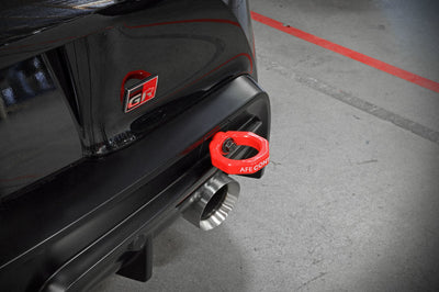 aFe Control Rear Tow Hook Red 20-21 Toyota GR Supra (A90) - Exterior Styling