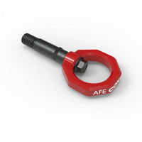 aFe Control Rear Tow Hook Red 20-21 Toyota GR Supra (A90) - Exterior Styling