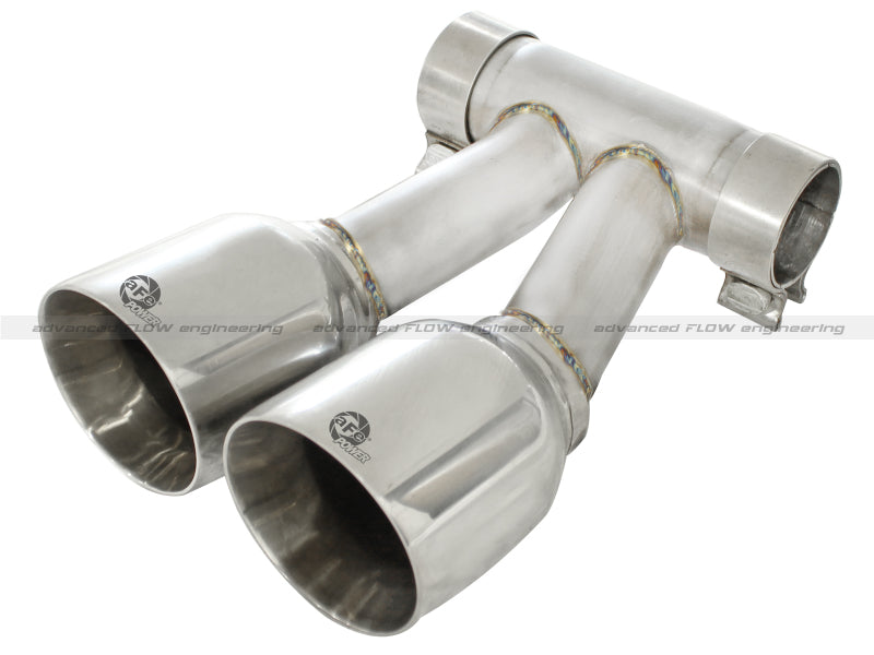 aFe Exhaust Tip Upgrade 05-08 Porsche Boxster S (987.1-987.2) H6 3.4L - Mufflers & Tips