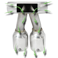 aFe Exhaust Tip Upgrade 05-08 Porsche Boxster S (987.1-987.2) H6 3.4L - Mufflers & Tips