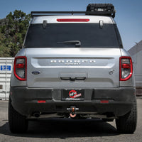 aFe Ford Bronco Sport 21-22 L3-1.5L (t)/L4-2.0L (t) Vulcan Axle-Back Exhaust System- Black Tips - Mufflers &