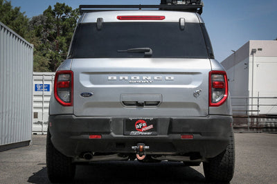 aFe Ford Bronco Sport 21-22 L3-1.5L (t)/L4-2.0L (t) Vulcan Axle-Back Exhaust System- Black Tips - Mufflers &