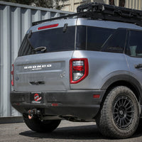 aFe Ford Bronco Sport 21-22 L3-1.5L (t)/L4-2.0L (t) Vulcan Axle-Back Exhaust System- Black Tips - Mufflers &