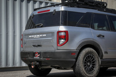 aFe Ford Bronco Sport 21-22 L3-1.5L (t)/L4-2.0L (t) Vulcan Axle-Back Exhaust System- Black Tips - Mufflers &