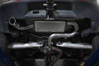 aFe Ford Bronco Sport 21-22 L3-1.5L (t)/L4-2.0L (t) Vulcan Axle-Back Exhaust System- Black Tips - Mufflers &