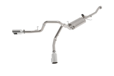 aFe Gemini XV 3in 304 SS Cat-Back Exhaust 2021 Ford F-150 V6 2.7L/3.5L (tt)/V8 5.0L w/ Polished Tips - Mufflers &