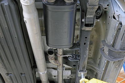 aFe Gemini XV 3in 304 SS Cat-Back Exhaust 2021 Ford F-150 V6 2.7L/3.5L (tt)/V8 5.0L w/ Polished Tips - Mufflers &