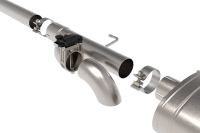 aFe Gemini XV 3in 304 SS Cat-Back Exhaust 2021 Ford F-150 V6 2.7L/3.5L (tt)/V8 5.0L w/ Polished Tips - Mufflers &