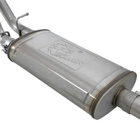 aFe Gemini XV 3in 304 SS Cat-Back Exhaust w/ Cutout 19-21 GM Silverado/Sierra 1500 V8- Black Tips - Mufflers &