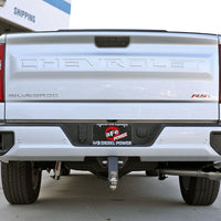 aFe Large Bore-HD 3in 409SS DPF-Back 20-21 GM Trucks L6-3.0L (td) LM2 - Polished Tip - Exhaust Mufflers & Tips