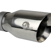 aFe Large Bore-HD 3in 409SS DPF-Back 20-21 GM Trucks L6-3.0L (td) LM2 - Polished Tip - Exhaust Mufflers & Tips