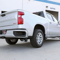 aFe Large Bore-HD 3in 409SS DPF-Back 20-21 GM Trucks L6-3.0L (td) LM2 - Polished Tip - Exhaust Mufflers & Tips