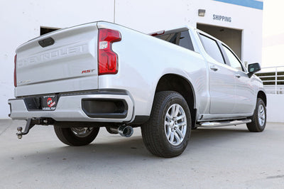 aFe Large Bore-HD 3in 409SS DPF-Back 20-21 GM Trucks L6-3.0L (td) LM2 - Polished Tip - Exhaust Mufflers & Tips