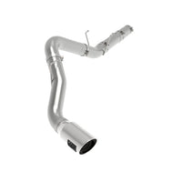 aFe LARGE BORE HD 5in 409-SS DPF-Back Exhaust w/Pol Tip 19-20 Ram Diesel Trucks L6-6.7L (td) - Mufflers & Tips