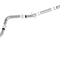 aFe LARGE BORE HD 5in 409-SS DPF-Back Exhaust w/Pol Tip 19-20 Ram Diesel Trucks L6-6.7L (td) - Mufflers & Tips