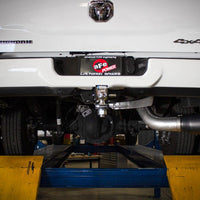 aFe LARGE BORE HD 5in 409-SS DPF-Back Exhaust w/Pol Tip 19-20 Ram Diesel Trucks L6-6.7L (td) - Mufflers & Tips