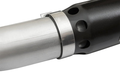 aFe LARGE Bore HD DPF-Back SS Exhaust w/ Black Tip 2016 Nissan Titan XD V8-5.0L (td) - Mufflers & Tips