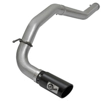 aFe LARGE Bore HD DPF-Back SS Exhaust w/ Black Tip 2016 Nissan Titan XD V8-5.0L (td) - Mufflers & Tips