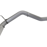 aFe LARGE Bore HD Exhausts 5in DPF-Back SS-409 2016 Nissan Titan XD V8-5.0L CC/SB (td) - Exhaust Mufflers & Tips