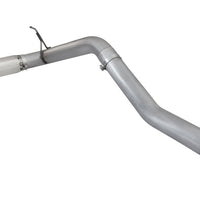 aFe LARGE Bore HD Exhausts 5in DPF-Back SS-409 2016 Nissan Titan XD V8-5.0L CC/SB (td) - Exhaust Mufflers & Tips