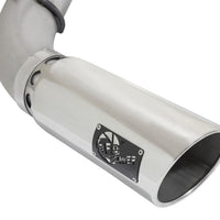 aFe LARGE Bore HD Exhausts 5in DPF-Back SS-409 2016 Nissan Titan XD V8-5.0L CC/SB (td) - Exhaust Mufflers & Tips