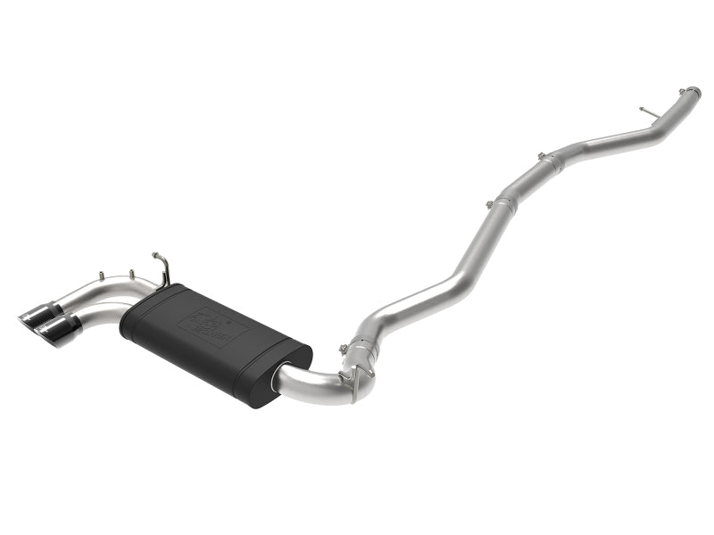 aFe MACH Force-Xp 2-1/2in 304 SS Cat Back Exh w/Black Tips 14-16 BMW 228i (F22/23) L4-2.0L (t) N20 - Exhaust Mufflers &