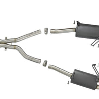 aFe MACH Force-Xp 2-1/2in 304 SS Cat-Back Exhaust w/Polished Tips 05-08 BMW Z4 M Coupe (E86) L6 3.2L - Mufflers &