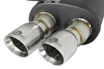 aFe MACH Force-Xp 2-1/2in 304 SS Cat-Back Exhaust w/Polished Tips 05-08 BMW Z4 M Coupe (E86) L6 3.2L - Mufflers &