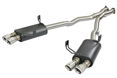 aFe MACH Force-Xp 2-1/2in 304 SS Cat-Back Exhaust w/Polished Tips 05-08 BMW Z4 M Coupe (E86) L6 3.2L - Mufflers &