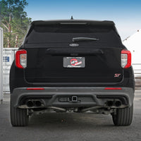 aFe MACH Force-Xp 2.5in. 304 SS C/B Exhaust 20-21 Ford Explorer V6-3.0L - Black Tip - Mufflers & Tips