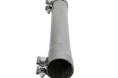 aFe MACH Force-Xp 304 SS Resonator Delete 3in Inlet/Outlet x Dia 16in L - Exhaust Mufflers & Tips