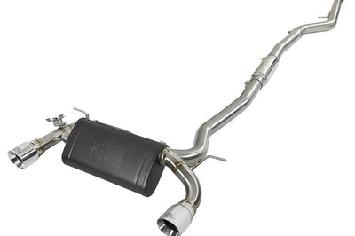 aFe MACH Force-Xp 3in 304 SS Cat-Back Exhaust w/Polished Tips 12-15 BMW 335i (F30) L6 3.0L (t) N55 - Mufflers &