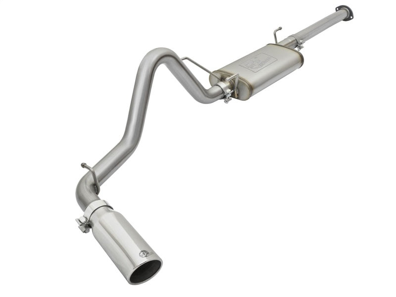 aFe MACH Force XP Cat-Back Stainless Steel Exhaust Syst w/Polished Tip Toyota Tacoma 05-12 L4-2.7L - Mufflers & Tips