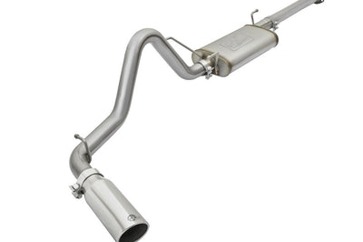 aFe MACH Force XP Cat-Back Stainless Steel Exhaust Syst w/Polished Tip Toyota Tacoma 05-12 L4-2.7L - Mufflers & Tips