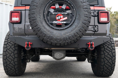 aFe MACHForce XP 18-20 Jeep Wrangler (JL) L4-2.0L (t) 3in 409 SS Cat-Back Hi-Tuck Exhaust - Mufflers & Tips