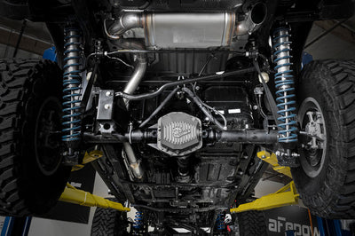 aFe MACHForce XP 18-20 Jeep Wrangler (JL) L4-2.0L (t) 3in 409 SS Cat-Back Hi-Tuck Exhaust - Mufflers & Tips