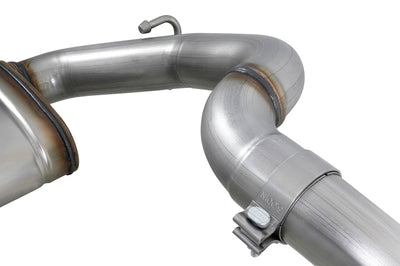 aFe MACHForce XP 18-20 Jeep Wrangler (JL) L4-2.0L (t) 3in 409 SS Cat-Back Hi-Tuck Exhaust - Mufflers & Tips
