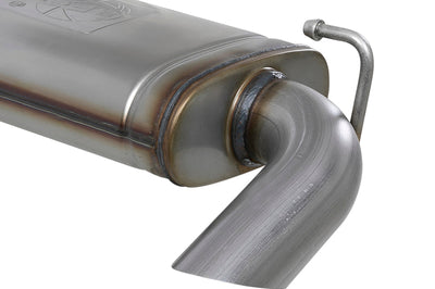 aFe MACHForce XP 18-20 Jeep Wrangler (JL) L4-2.0L (t) 3in 409 SS Cat-Back Hi-Tuck Exhaust - Mufflers & Tips