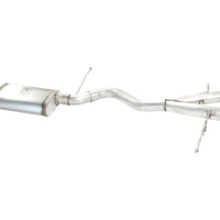 aFe MACHForce XP 2-1/2in SS-304 Cat-Back Exhausts w/ Polished Dual Tips 2008 VW Golf R32 V6-3.2L MKV - Exhaust Mufflers