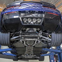aFe MACHForce XP 3in-2 1/2in Axle Back 304SS Exhaust w/ Polished Tips 15-17 Chevy Corvette Z06 - Mufflers &