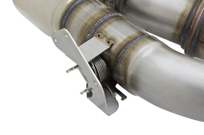 aFe MACHForce XP 3in 304 SS Axle-Back Dual Exhaust (NPP) w/ Polished Tips 16-17 Camro V8-6.2L - Mufflers &